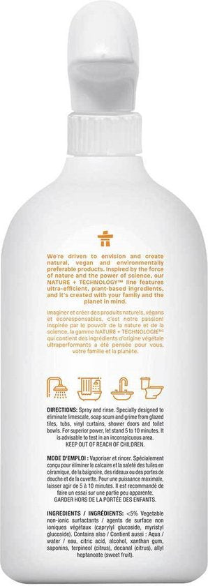 Nettoyant anti-calcaire pour salle de bains et WC
