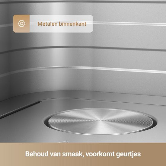 MOVA Tech AeroChef FD10 Pro 6 l, modèle autonome, 1 800 W, friteuse à air chaud, noir