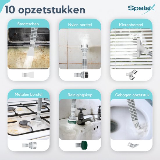 Aspirateur vapeur - Spalax - Nettoyeur de taches - Appareil à vapeur - Multi-surface
