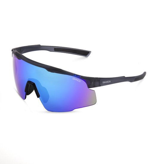 SINNER Murau - Lunettes de sport / Lunettes de soleil - Gris - Verres bleus - Unisexe - Taille unique