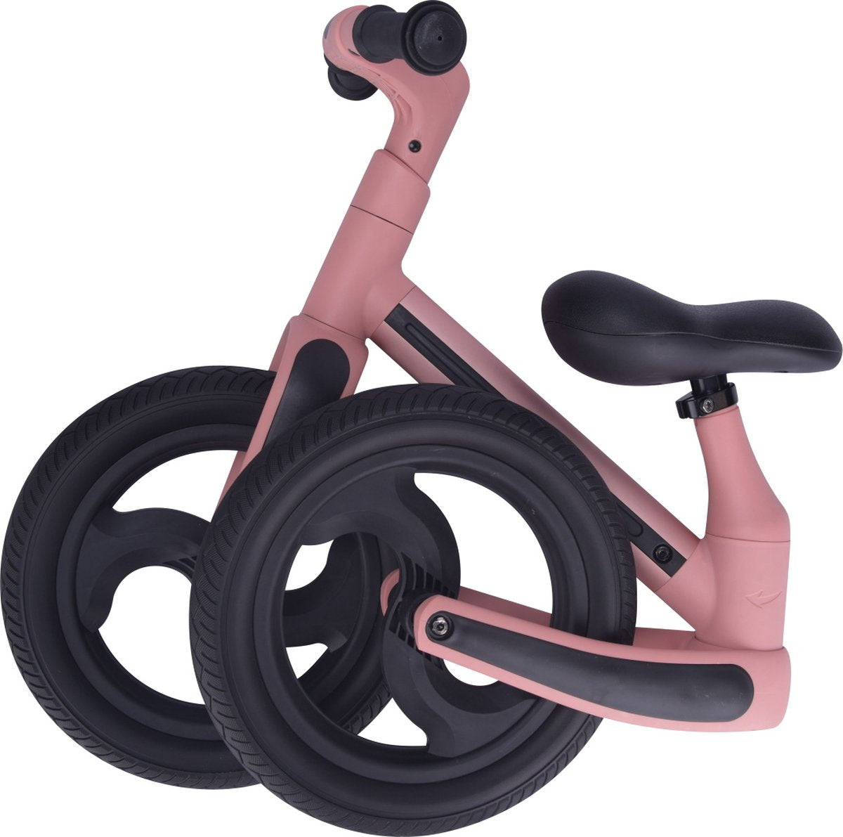 Vélo d'équilibre Topmark Manu - Pliable - Selle et guidon réglables - Rose
