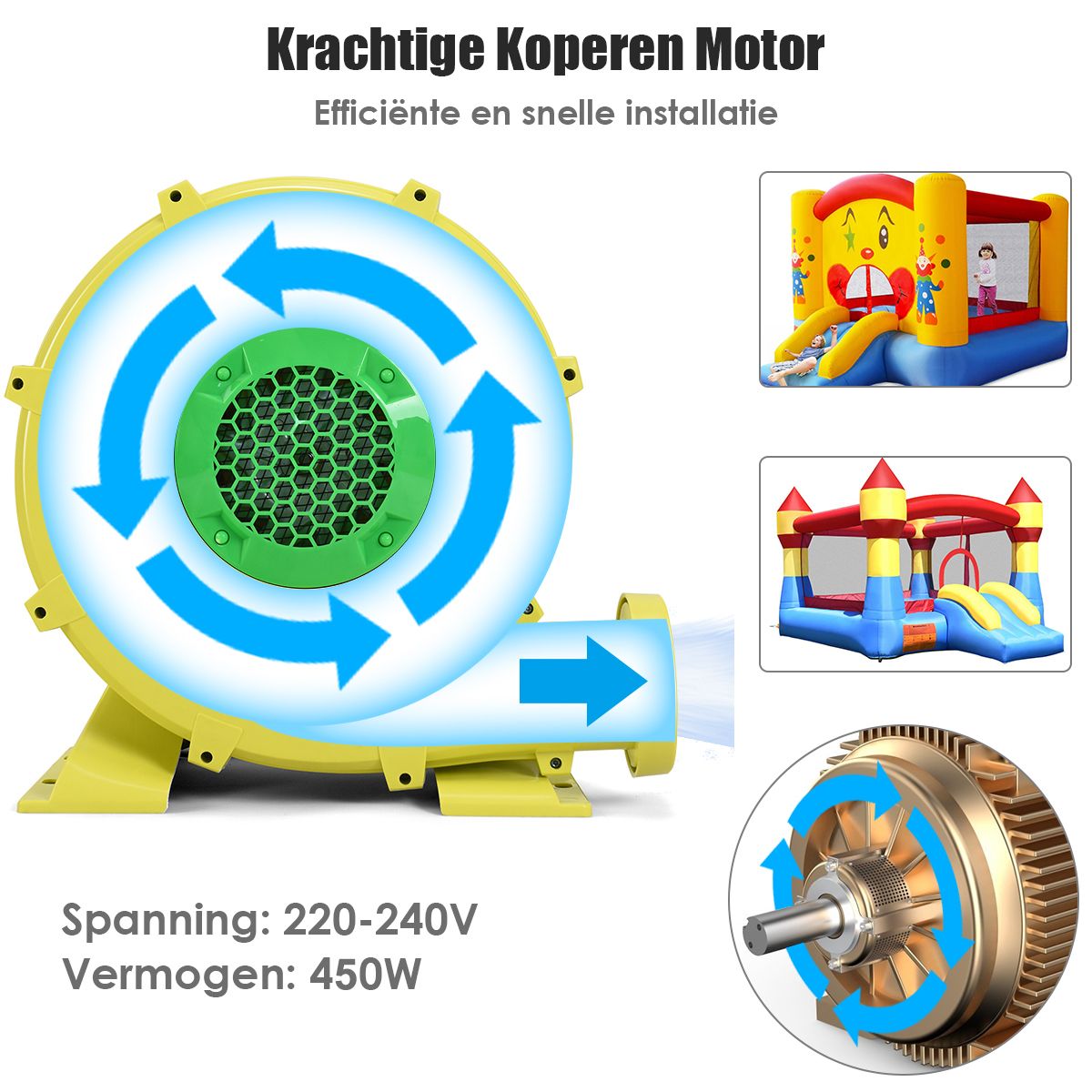 Coast Air Blower - 450W - 220V à 240V