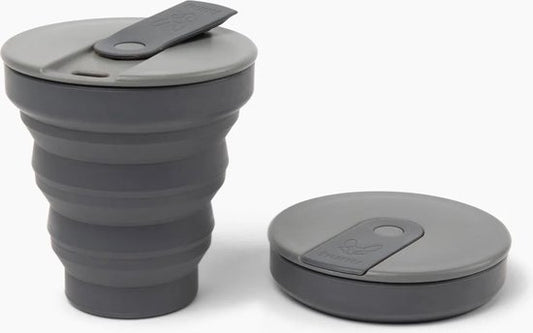 HUNU Cup - gobelet de voyage pliable en silicone - 235 ml - sans BPA - étanche