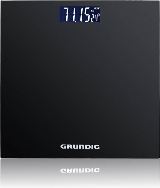 Balance - Grundig - Balance Personnelle Numérique - Pèse-personne numérique - précision 50g - 2 à 180 Kilo - De 2 à 180 Kilos - Noir