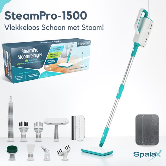 Aspirateur vapeur - Spalax - Nettoyeur de taches - Appareil à vapeur - Multi-surface