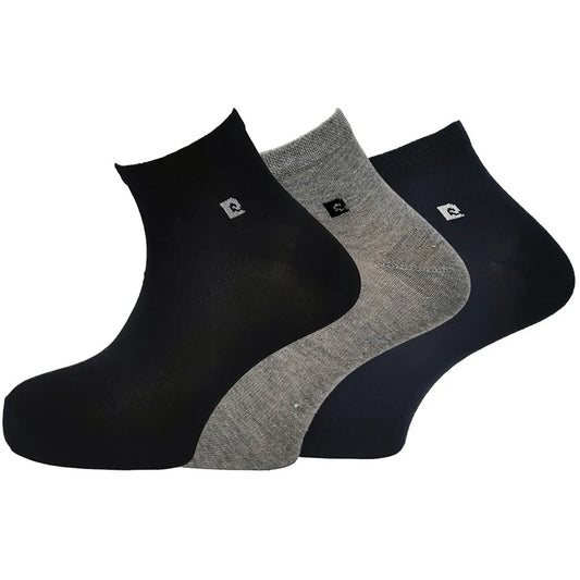 Chaussettes mi-hautes Pierre Cardin - Unisexe - Coton doux - Respirantes - Coupe confortable