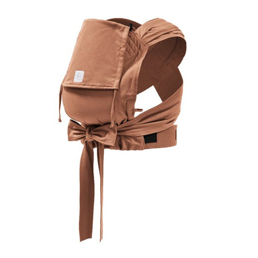 Porte-bébé Stokke Limas, Terracotta - Version 2023 (OCS) - Porte-bébé pour nouveau-nés avec demi-boucle - Trois positions de portage - Sûr dès la naissance, jusqu'à 15 kg