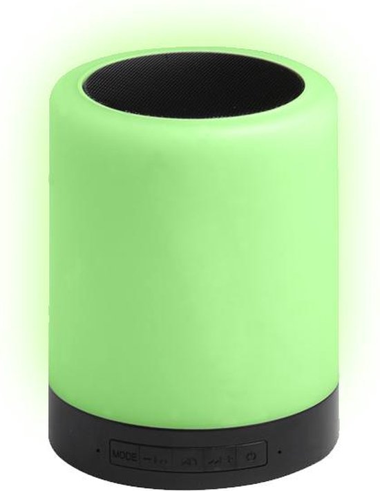 Denver BTL-30 - Enceinte Bluetooth avec éclairage et radio - Blanc