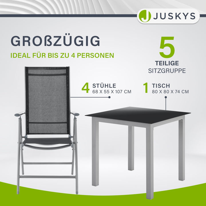 Juskys Milano meubles de jardin