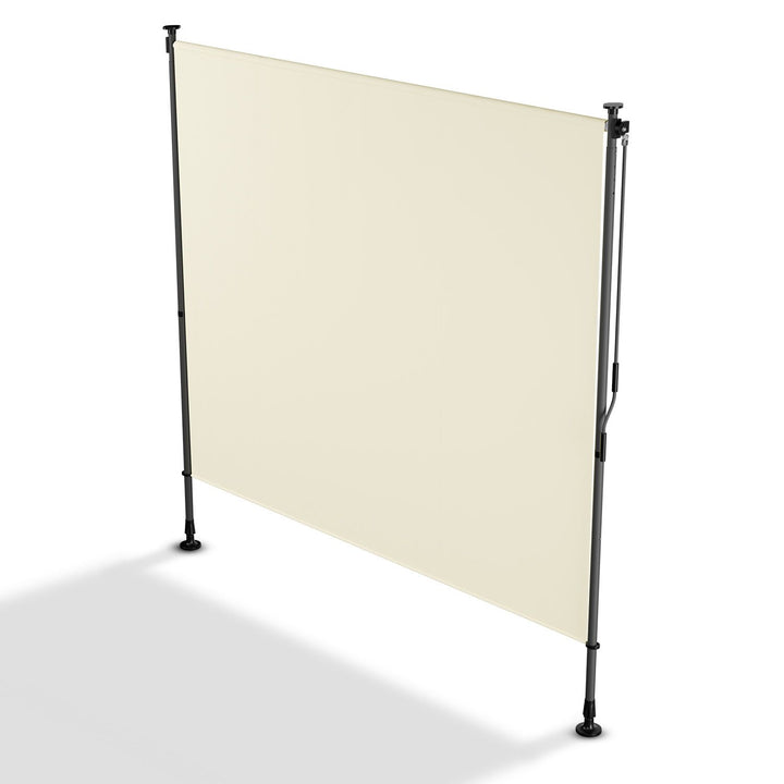 Store vertical Barbados - Protection solaire, visuelle et contre le vent - Ajustable en hauteur - 200 x 310 cm - Beige