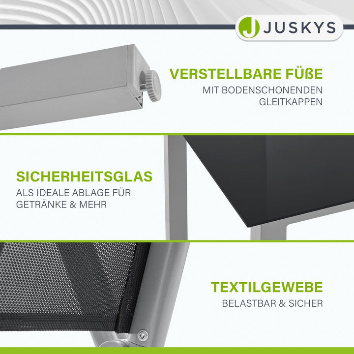 Juskys Milano meubles de jardin