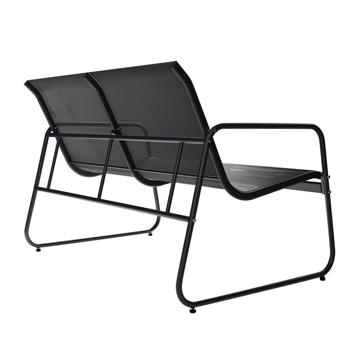 Jusky Set Garden Terrace Furniture - Sofa, 2 Armairs, Table