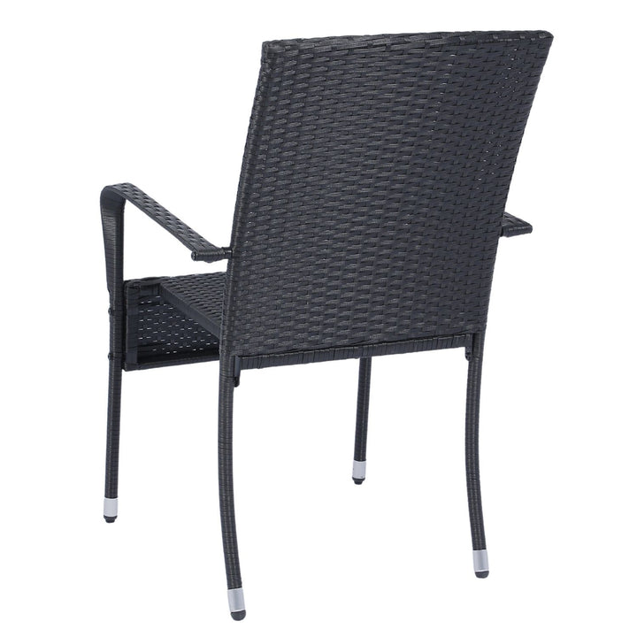 Chaises de jardin en polyrotan Yoro