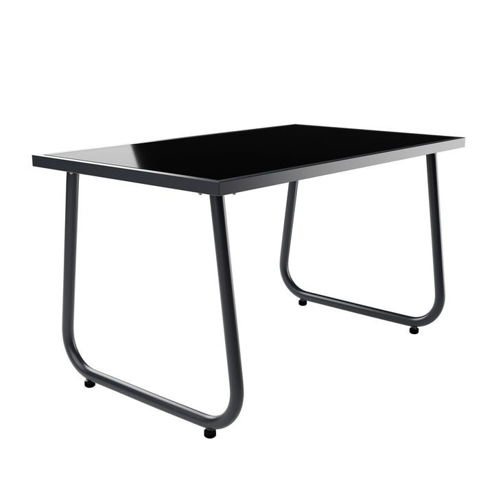 Jusky Set Garden Terrace Furniture - Sofa, 2 Armairs, Table