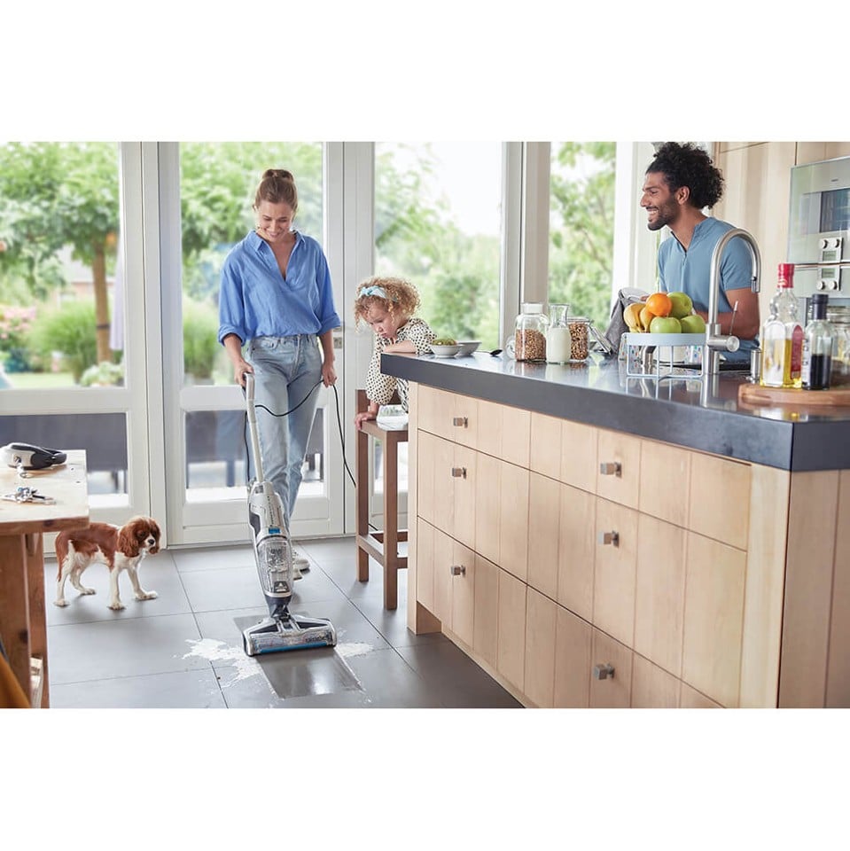 Bissell MultiClean CrossWave C3 Select - cordon de 7,5 m - nettoyage à sec et humide