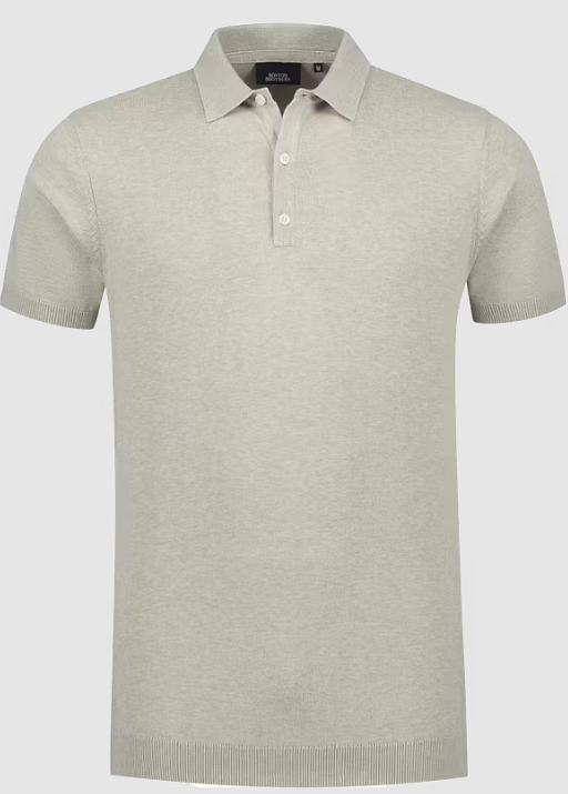 Polo en maille Boston Brothers - Vert clair - Taille L