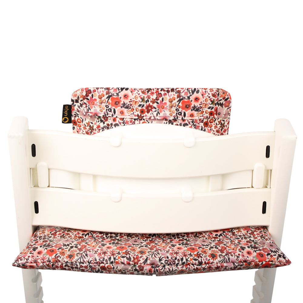 Ensemble de coussins Ukje Tripp Trapp - Fleurs roses - Plastifié
