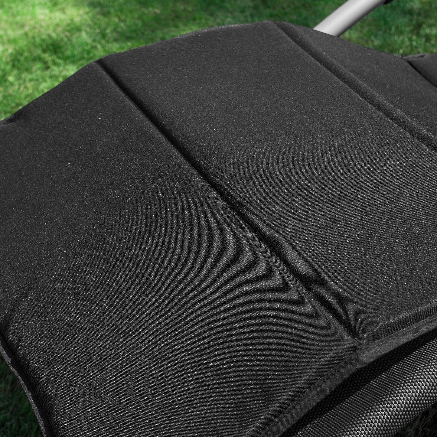 Coussin ergonomique SoBuy pour fauteuil à bascule avec appui-tête - Noir - 170 x 50 x 5 cm