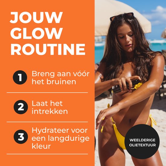 BYROKKO - Shine Brown Oil - Huile booster de bronzage XXL - 150 ml