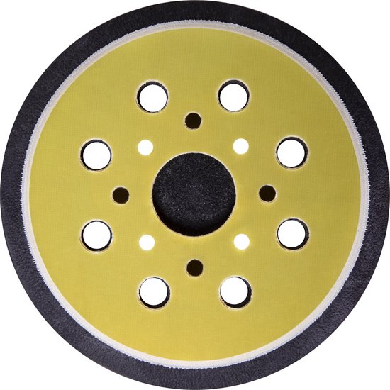 VONROC Plateau d'appui - Ø125mm - Pour ponceuse OS503DC - Avec bande velcro
