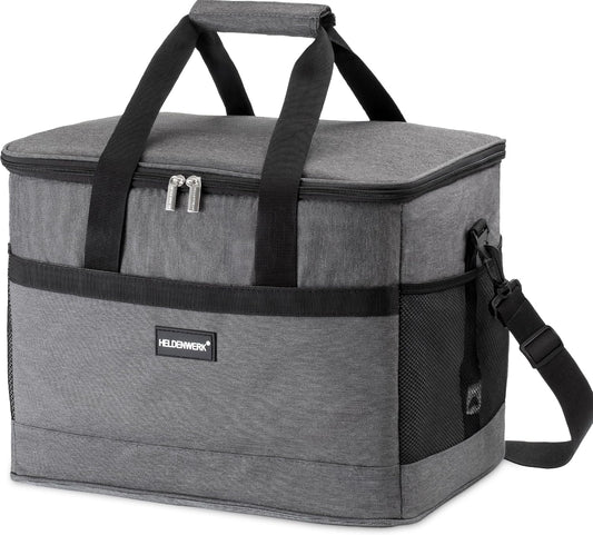 Sac de refroidissement Heroic - 30L - 12 heures - 7 compartiments - Gris