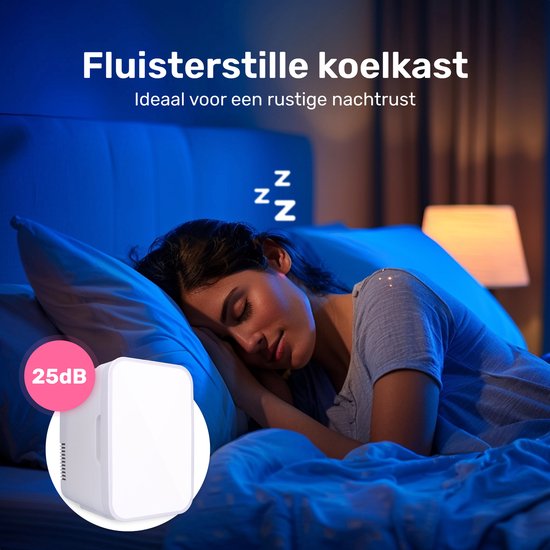 Soft & Silky Skincare fridge - Incl. Roller - Mini - Make-up organiser - Make-up Fridge - Cosmetics & Skincare