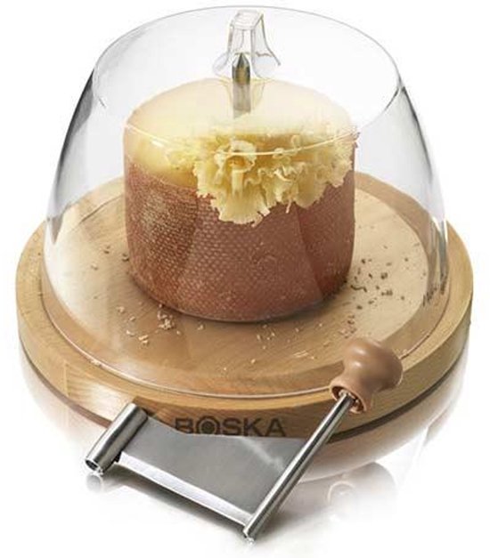 Boska Cheese Curler Amigo with Stolp - Tete de Moine cheese curler - Tete de Moine - Chocolate curler - 220 x 220 x 175 mm - Partiellement lavable au lave-vaisselle - Ustensiles de cuisine - Accessoires de cuisine - Garantie 10 ans
