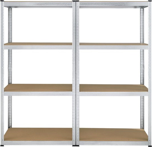 2 pièces Rayonnage pour entrepôts / Rayonnage de stockage - Easy - 160 x 80 x 40 cm