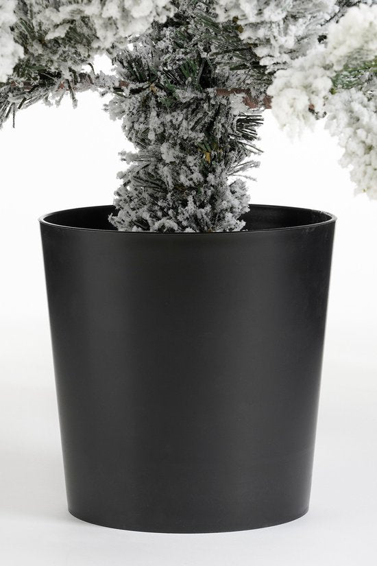 Black Box Trees Grimshaw : sapin de Noël artificiel en pot - H 120 x Ø 55 cm - Vert