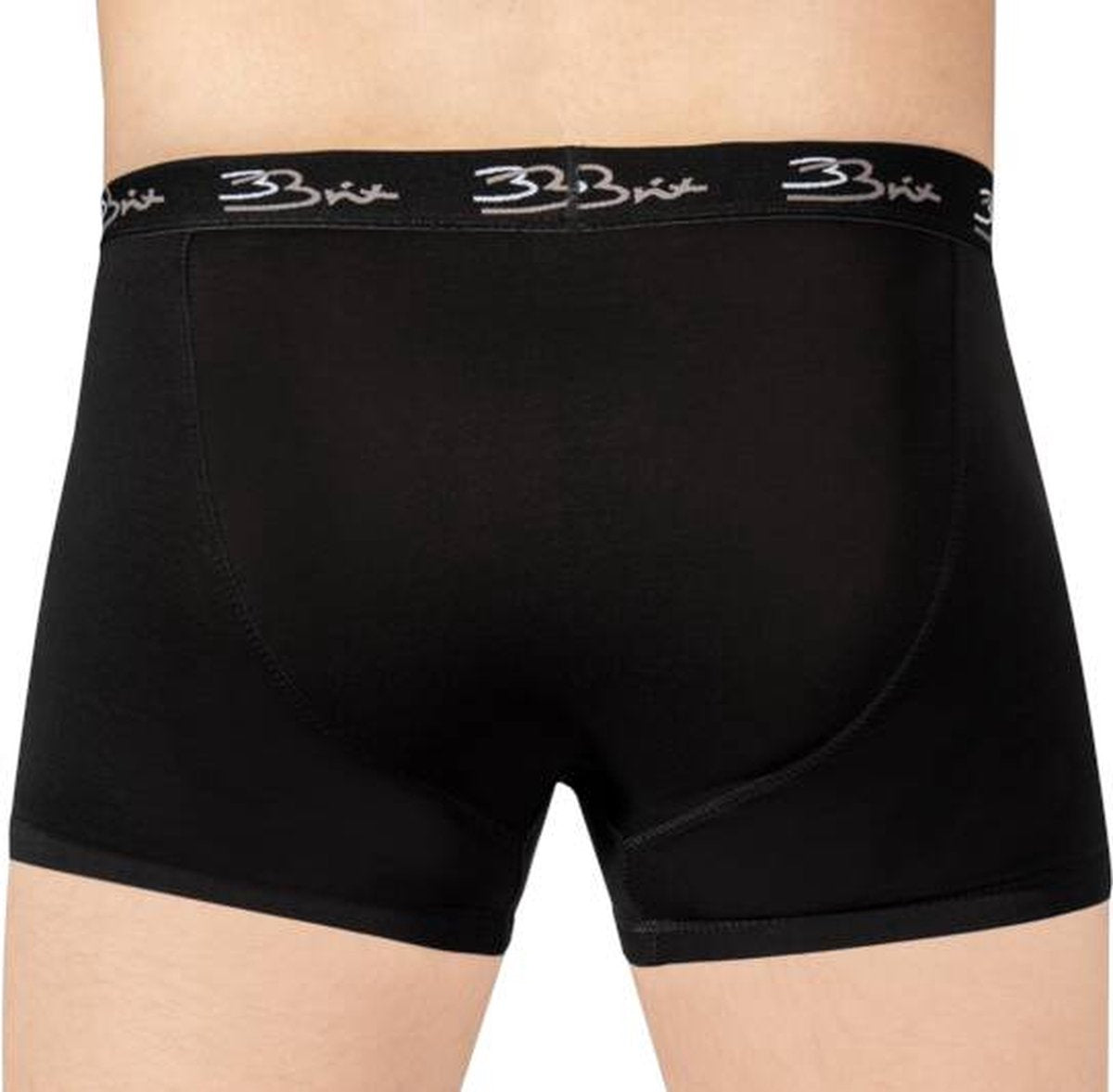 BEN BRIX Caleçon en double paquet - Taille 4XL - Noir