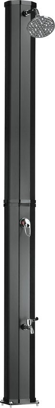 tectake - Douche d'extérieur "Ofanto" 35 l - noir - 404473