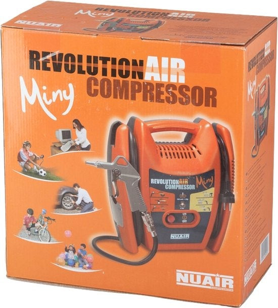 Compresseur d'air révolutionnaire - NUAIR - orange
