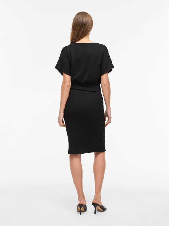 Robe longue VILA VIRAFFI à manches courtes