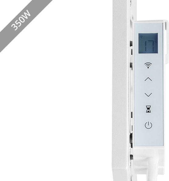 Vlectro - Panneau chauffant infrarouge mince avec minuterie réglable - 350 W