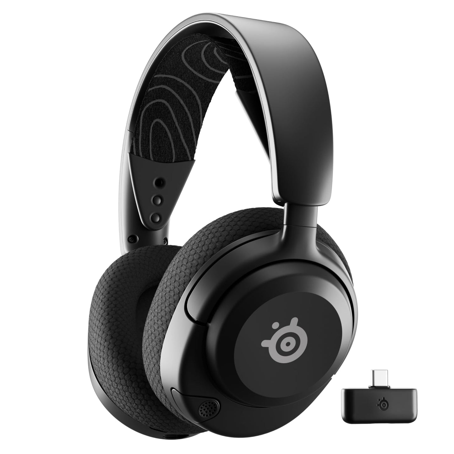 Casque gaming SteelSeries - Sans fil - 60 heures - Bluetooth 5.3 - 24 GHz - Noir