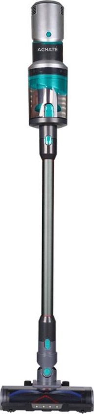 Aspirateur balai - Achaté - Sans fil - 4 accessoires - Affichage LED - Dépoussiéreur