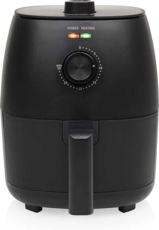 Airfryer Tristar FR-9014 - Mini Friteuse - 2 litres - Friteuse compacte à air chaud pour 1 à 2 personnes - 1150W - Friture à faible teneur en matières grasses - Noir