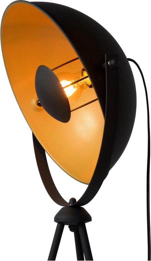 Lucide ALVARO - Lampadaire - 1xE27 - Noir