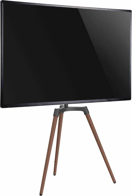 Support pour écran de télévision chevalet de peintre design studio - rotatif - jusqu'à 65 pouces