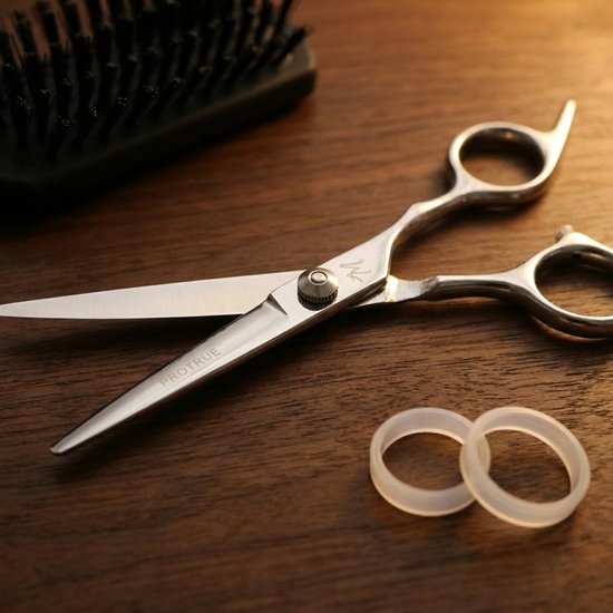 ProTrue Barber Set - 12 Piece Hair Scissors Set - Barber Scissors - Thinning Scissors - Coupe Scissors