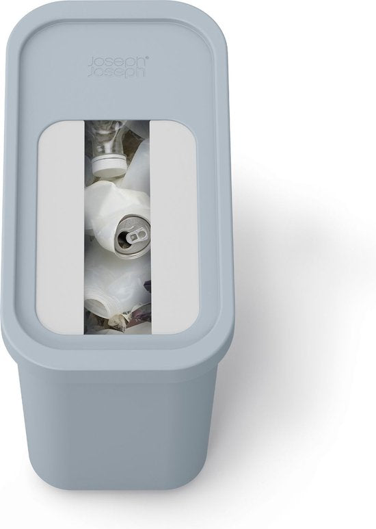 Joseph Joseph - GoRecycle - Poubelle de tri sélectif - Lot de 2 - 46 litres - Bleu