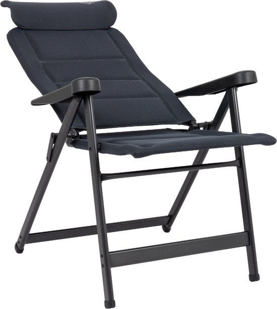 Crespo - Chaise de plage - L - AP/240 - Air-Deluxe - Compact - Gris - Modèle 2025