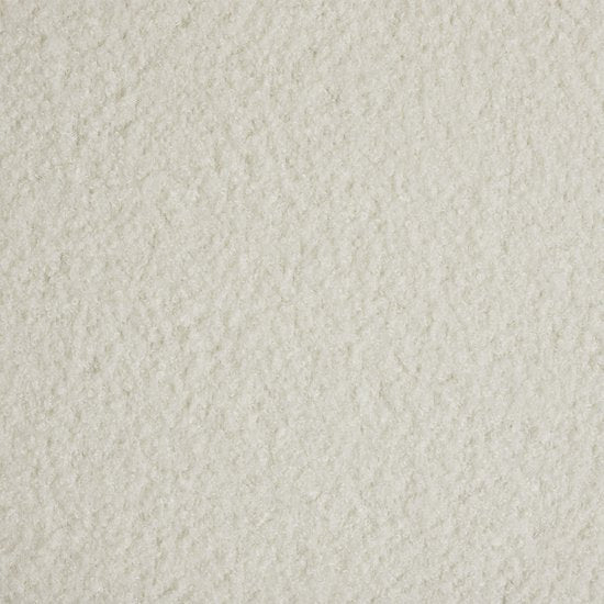 tectake® Banc avec rangement - Boîte de rangement rembourrée - Boîte d'assise avec rangement, rembourrée - Tissu Bouclé style scandinave - 97x36x42cm - blanc crème