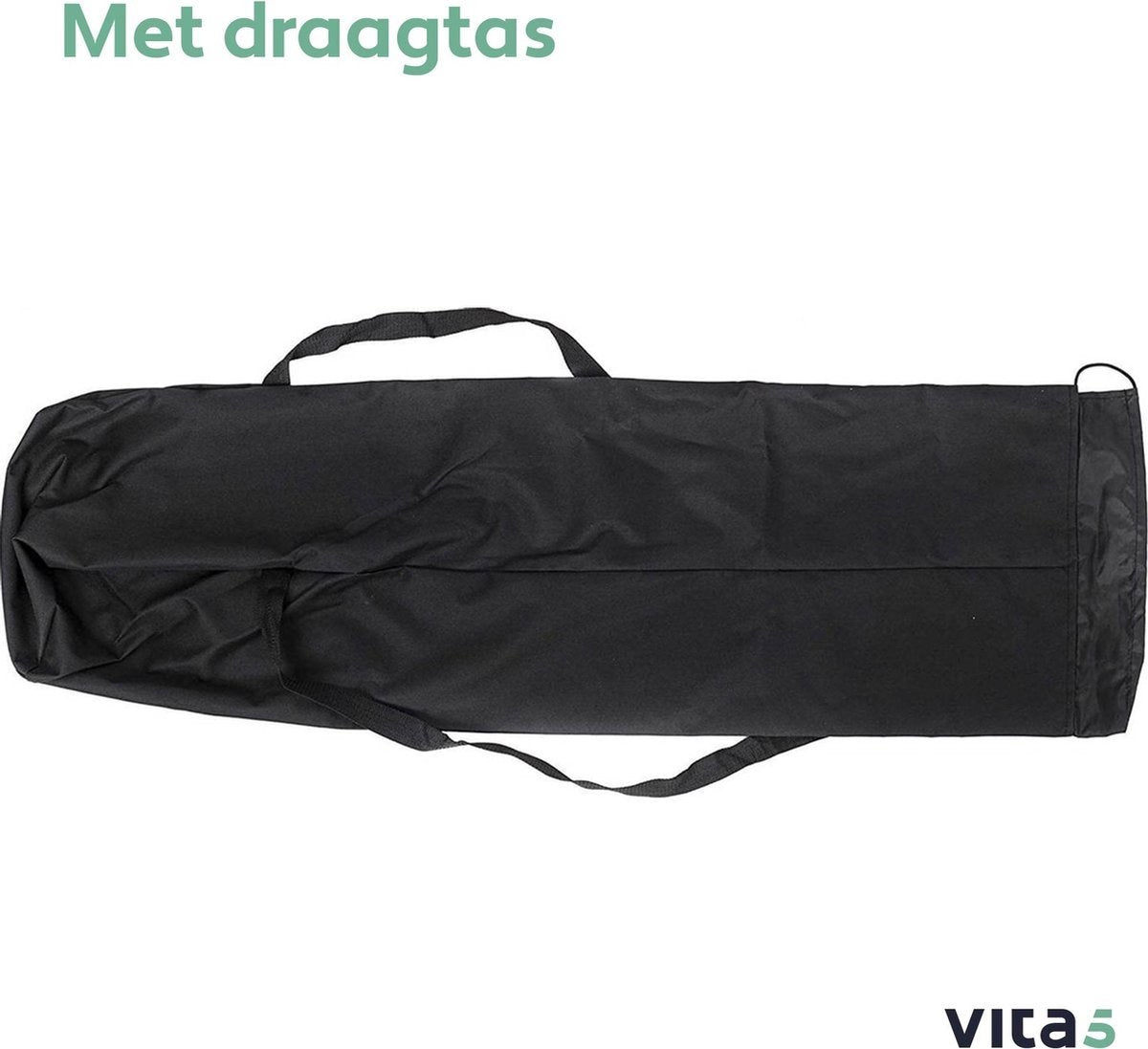 Support pour hamac - Vita5 - 1 et 2 personnes - Réglable - Résistant aux intempéries - jusqu'à 205 kg - Sac de transport inclus