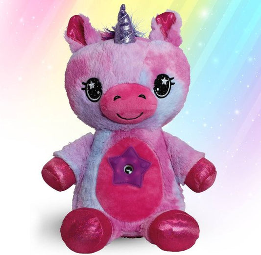 StarBelly Dream Lites - Licorne magique - peluche - projecteur d'étoiles - veilleuse - Enfants