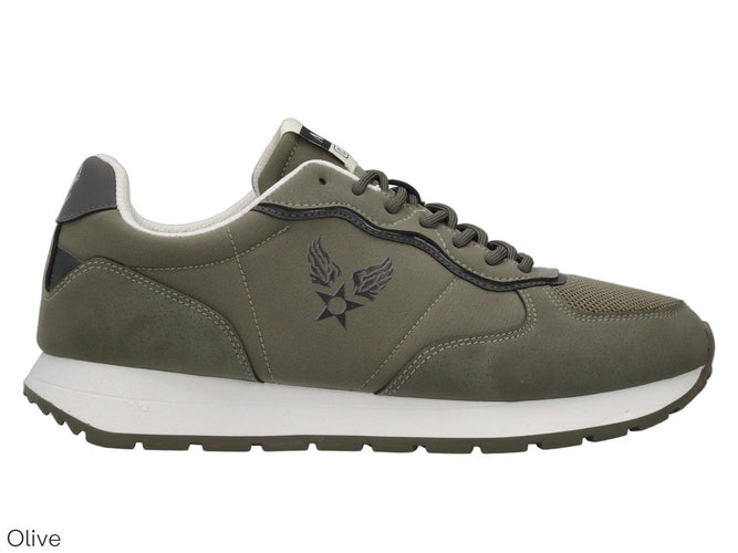 Baskets Avirex Vivian003 - Homme - Olive - Taille 46