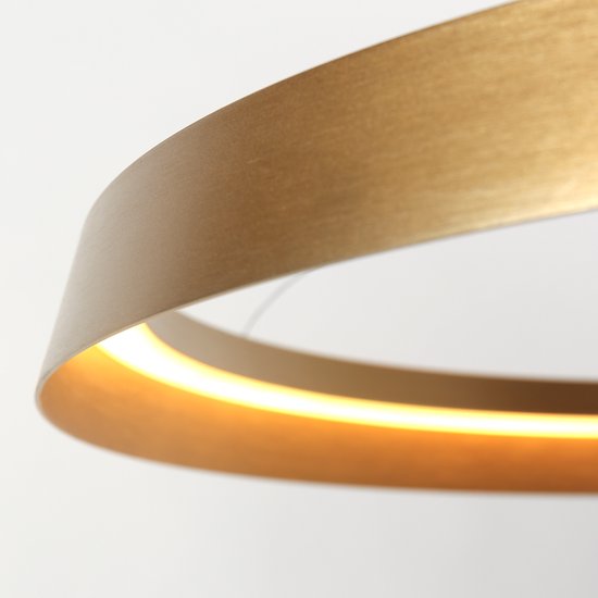 Steinhauer - lampe suspendue - Ringlux - or - métal - Ø 60cm - LED - 3692GO