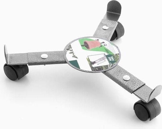 Oh My Home Support métallique à roulettes pour pots de fleurs