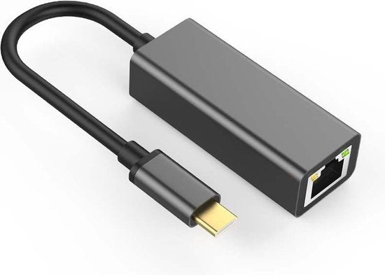 Garpex® Adaptateur USB C vers Ethernet - USB C vers RJ45 - Adaptateur USB C - Adaptateur Ethernet USB C
