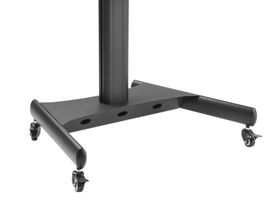 Trépied TV - Support TV - Pied TV - mobile - réglable en hauteur jusqu'à 160 cm